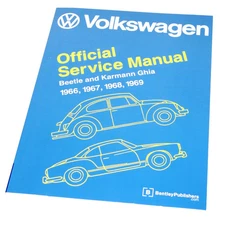 Bentley Repair Manual, Type 1 Beetle & Ghia 66-69 Dunebuggy & VW
