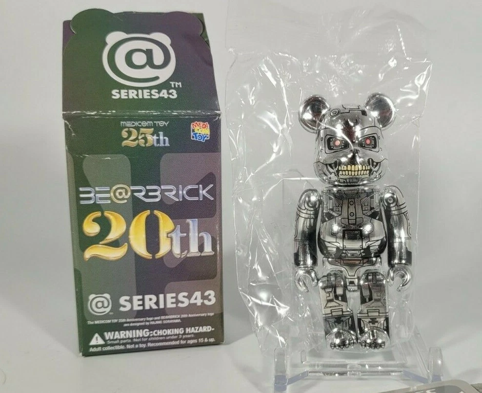 Medicom Toy Be@rbrick Bearbrick series 43 Terminator 2 Judgment