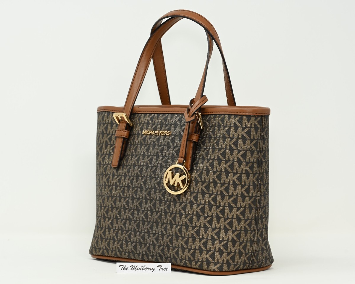生活雑貨 MICHAEL CORS MICHAEL KORS JET SET TRAVEL XL CLUTCH WRISTLET FRUIT MELODY NAVY