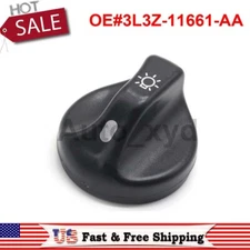 Head Light Lamp Headlight Switch Knob For Ford F250 F350 F450 F550 01-04 02 03