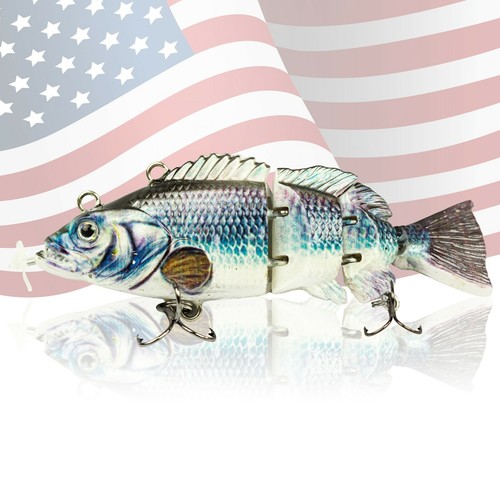 Self Swimming Robotic Fishing Lure Bait Bass Topwater USB Charging Interface - Picture 25 of 28