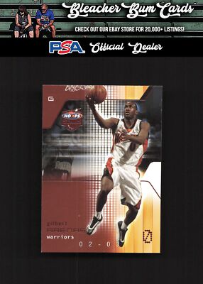 2002 Hoops Stars 100 Gilbert Arenas  /299