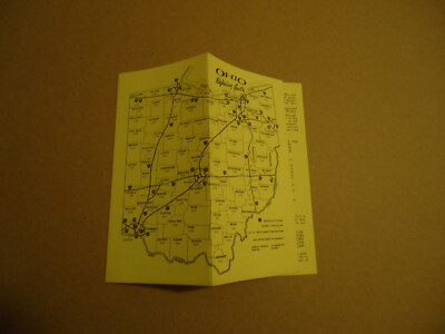 Ohio Highway facts 1966 with info on Interstate system