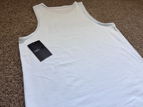 BRAND NEW HURLEY BOY'S YOUTH TANK TOP T-SHIRT TSHIRT M MEDIUM 10/11 yrs. BLUE - Picture 7 of 8