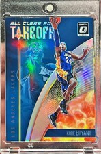 2018-19 Panini Optic Kobe Bryant All Clear For Take Off Silver Prizm Card #15