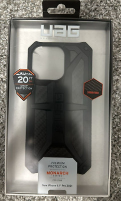UAG - Monarch Series Case for iPhone 13 Pro - Carbon Fiber