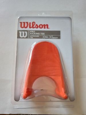 Wilson Pro Kicking Tee 1  Pro Kickoff Tee Football Holder Orange New In Package