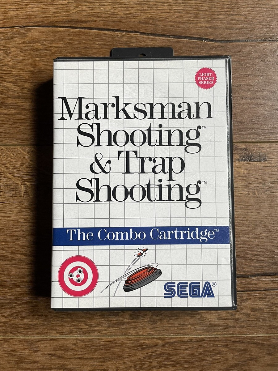 Marksman Shooting/Trap Shooting (Sega Master, 1987) Complete In