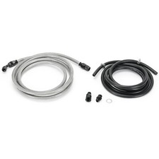 For 96-00 Honda Civic EK Coupe Tucked Stainless Steel Fuel Line System -6AN