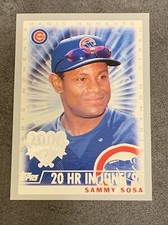 SAMMY SOSA Magic Moments Topps 2000 Opening Day Baseball MLB #162