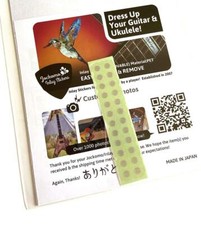 Inlay Sticker Fret Markers for Guitars  Bass - 1/8" Small Side Marker Dots -...