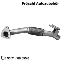FüR Audi A3 Vw Bora Golf IV 4 1.9 Tdi Hosenrohr Vorderrohr Auspuff Flexrohr A*