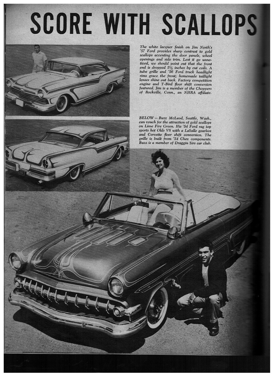 写真集，オリジナルプリント付き限定品トッドハイド Seasns Road HOT ROD JANUARY 1960 SEE CONTENTS IN PHOTO STREET RODS