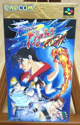 Final Fight Tough Super Famicom Game Cartridge Japanese Version Playable