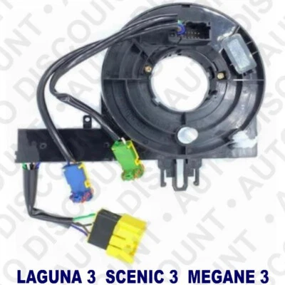 Contacteur tournant Airbag pour Renault MEGANE 3, LAGUNA 3, SCENIC 3, 255670017R - Photo 1/4