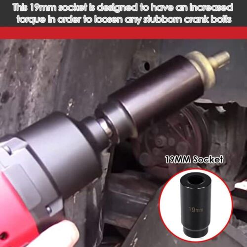 Heavy Steel 19mm Harmonic Balancer Socket Tool 77080 for Honda Engines - Picture 4 of 12
