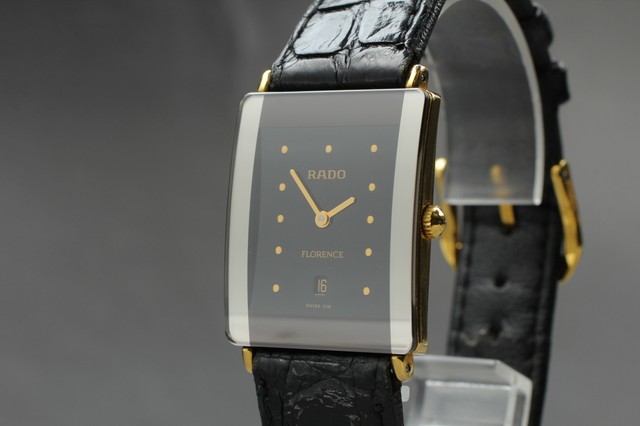RADO ラドー 160.3605.2N 腕時計 RADO ラドー FLORENCE Ref:160.3605.2N ブラック クォーツ メンズ