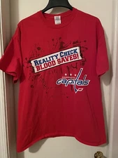 Washington Capitals Inova Blood Drive t-shirt 