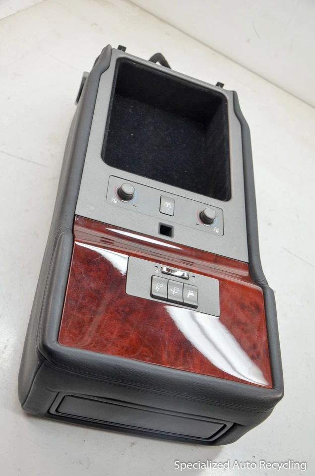 2008 LEXUS LS460 REAR CENTER CONSOLE ARMREST SEAT ADJUST OEM cupholder black Foto 4 de 4