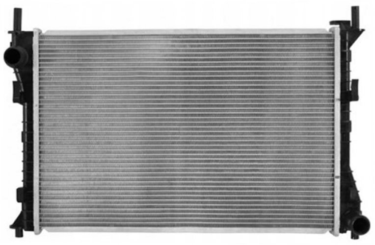 Radiateur d'eau pour Ford Fiesta 5 de 2001 à 2014 en aluminium résistant