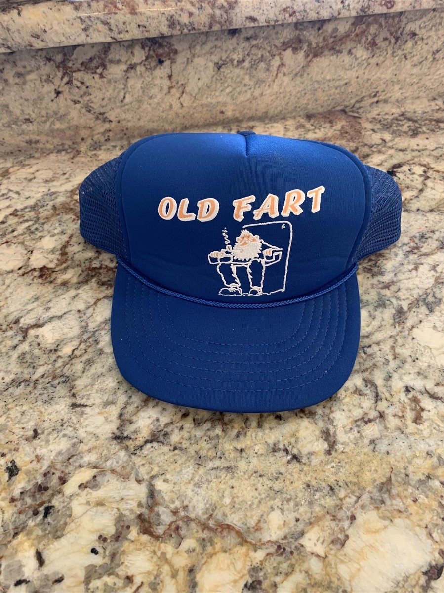 Old Fart Hat Trucker SnapBack Mesh CAP: ONE SIZE FITS ALL  display picture 1
