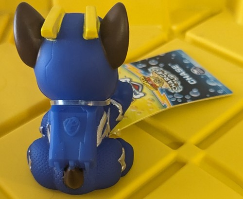 Paw Patrol Bath Toy Mighty Pups Charged Up Chase Bath Squirter Nickelodeon - Picture 4 of 6
