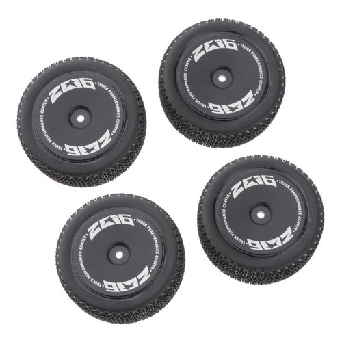 Wltoys Tires OEM 2x Front & 2x Rear Tyre Wheels Set 144001, 124018, 124019 RC - Picture 5 of 5