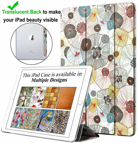 iPad 9.7 Air 4 3 2 1 5th 6th 10.2 10.5 12.9 Gen Case Smart TriFold Patchwork - Picture 67 of 102