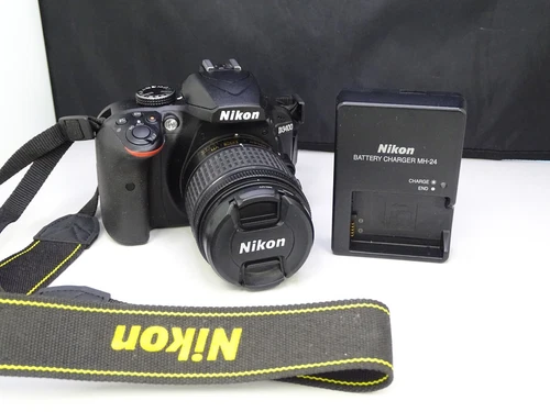 Nikon D3400 24.2 MP Digital SLR Camera W/8-55mm :3.5-5.6G (21403-Show-AS)