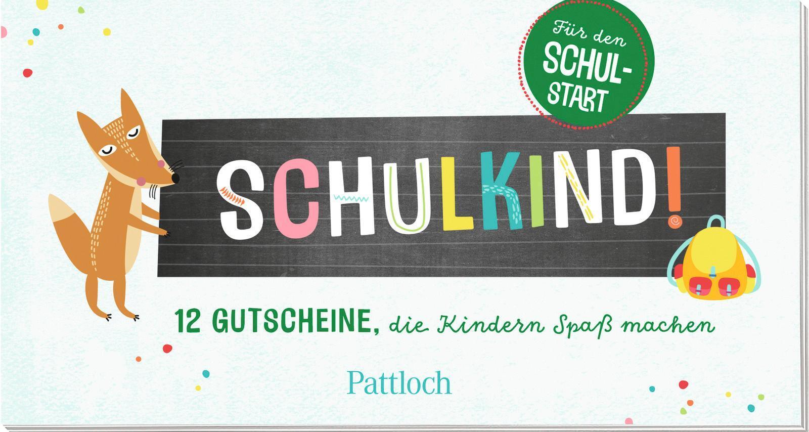 Thumbnail - Schulkind 12 Gutscheine, Die Kindern Spaß Machen | Pattloch Verlag |
