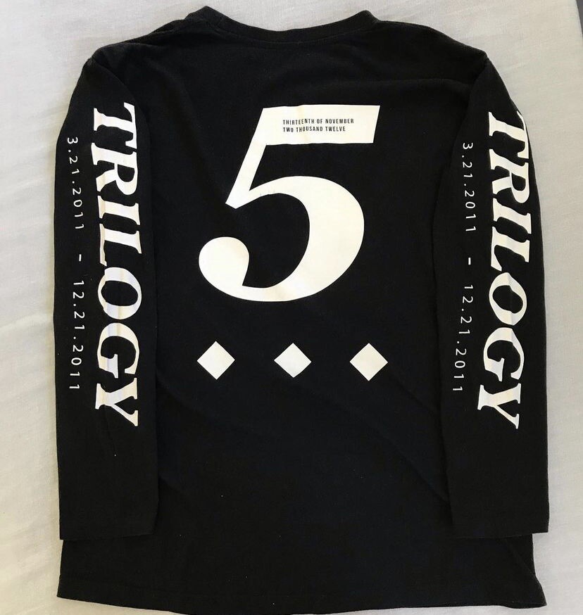 The Weeknd Xo Trilogy Longsleeve Shirt 16 5 Year Anniversary Black White Ebay