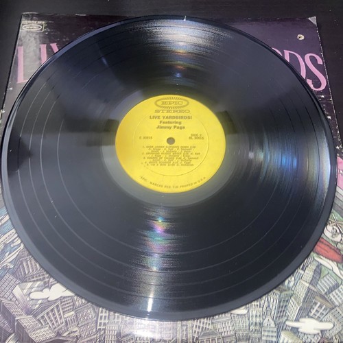 1971 The Yardbirds "Live" Yardbirds Featuring Jimmy Page Vinyl Record LP E-30615 - Picture 8 of 8