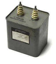 CONDENSER PRODUCTS KNOC15M05ES-2 CONDENSER .5 MFD 15000 VDCW