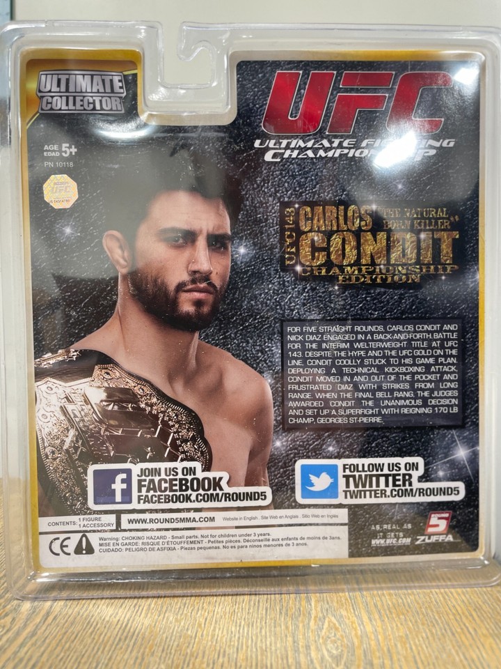 Figurine UFC Mario Yamasaki arbitre referee edition limité Round 5