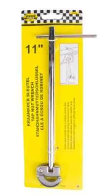 BENSON TOOLS Standhahnmutterschlüssel 11" Armaturenschlüssel Standhahnschlüssel verstellbar