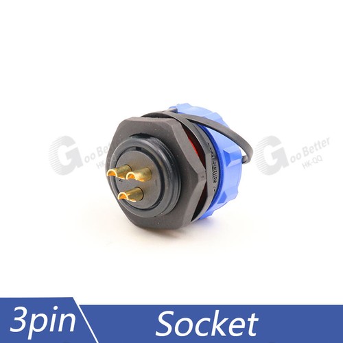 SP21 2 - 12 Pin IP68 Waterproof Inline Cable Coupler Plug Socket Connector - Picture 33 of 52