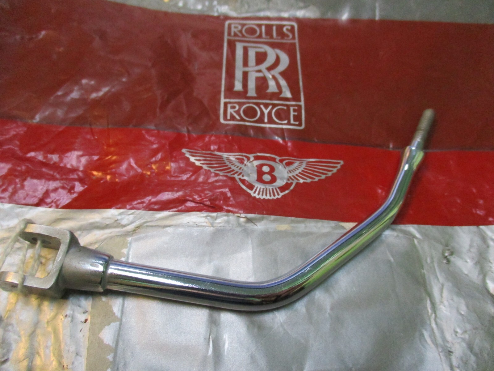 Rolls Royce Silver Shadow, Corniche, Bentley T chrome shifter lever UR15781, NOS