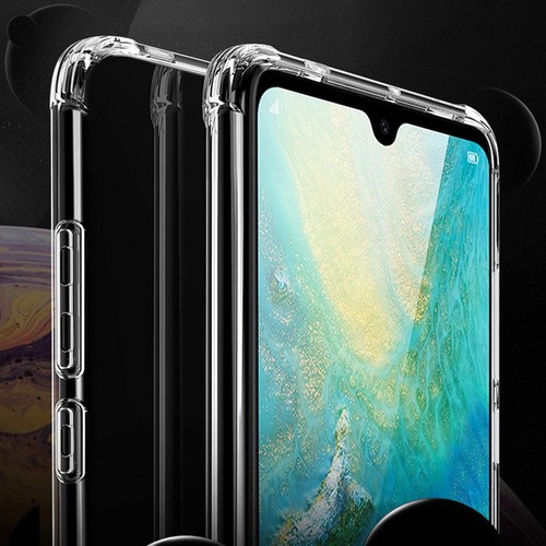 For Huawei Mate 20 Lite P30 Pro Y9 2018 Clear Shockproof Soft Rubber Cover Case - Picture 8 of 22
