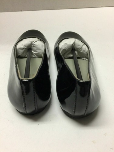 Pazitos Kids Girls Slip On Europe 28 USA 11 Black Patent Leather A257ss - Picture 5 of 7