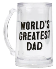 Double-walled Freezer Mug - WORLD'S GREATEST DAD - Fake Drink