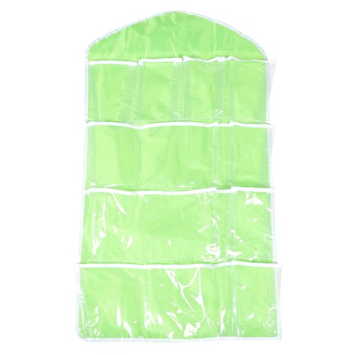 10 Pockets Clear Over Door Hanging Bag Underwear Socks Storage Tidy Organizer