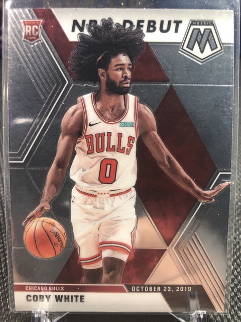 Coby White 2019 20 Mosaic NBA Debut Base Rookie Card Bulls 264 EBay