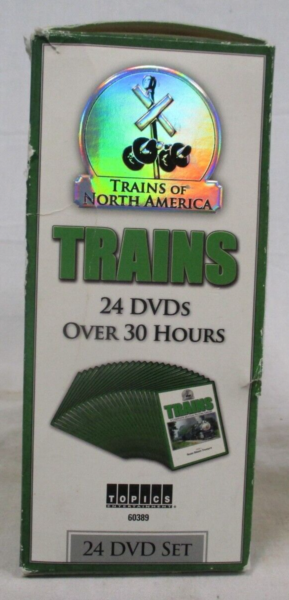 Topics Entertainment - Trains of North America 24 DVD Set | eBay