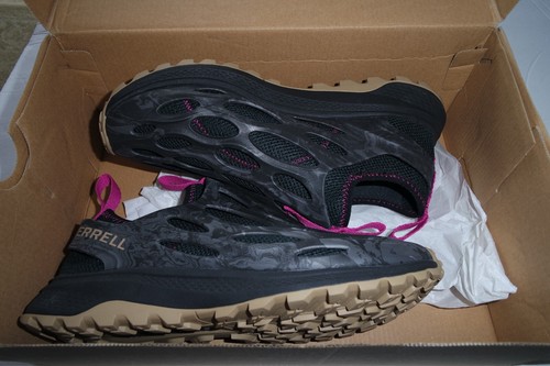 Merrell Hydro Runner Slipper Trail J067124 schwarz pink Größe Damen 10,5