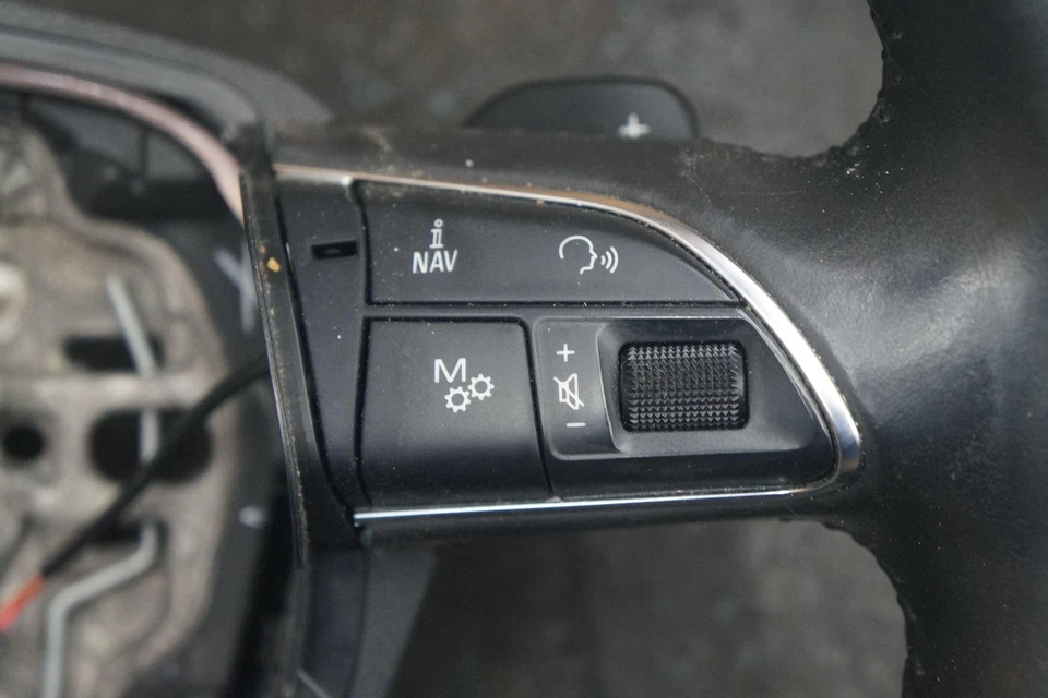 Volante multifunción conductor negro 4h0419091tinu OEM Audi A8 2011-18 S8 Foto 4 de 4