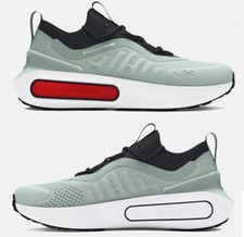 Under Armour UA HOVR Phantom 4 Reflective Blue Black Metallic Running Shoes Mens