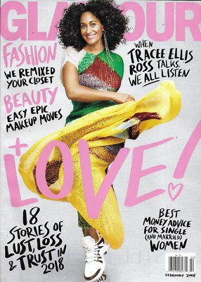 Glamour Magazine Tracee Ellis Ross Fashion Beauty Love Stories
