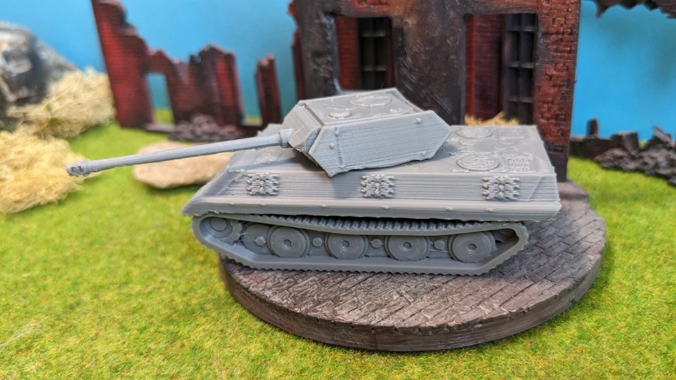 Ricambio Panther " M10 " Carro Armato Ardennen-Offensive Kit Modello WW2 1:87 1: - Immagine 2 di 3