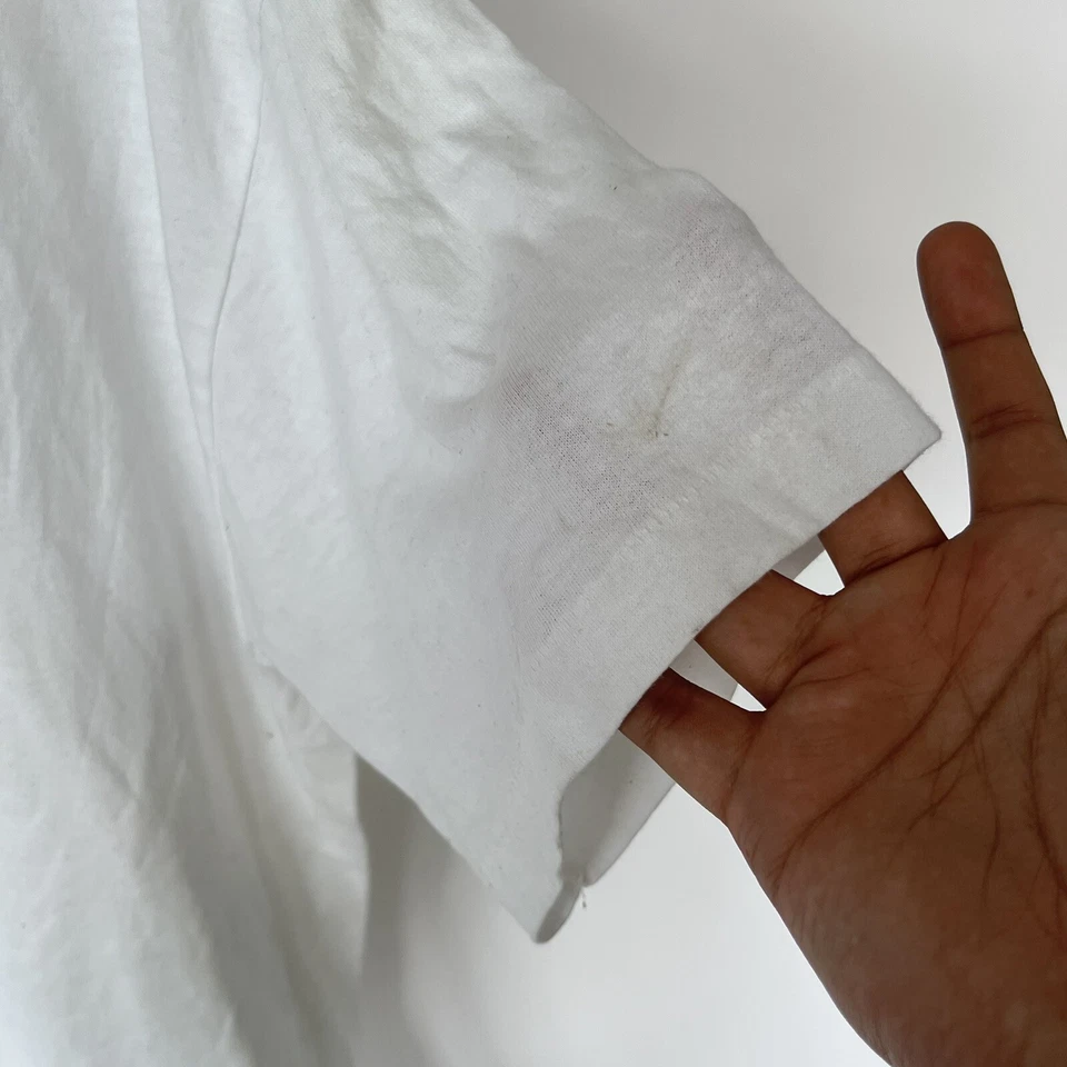 Camiseta Vintage Años 80 Hallmark Para Hombre Talla XL Blanca Padre Mamá Kansas City EE. UU. Foto 3 de 4