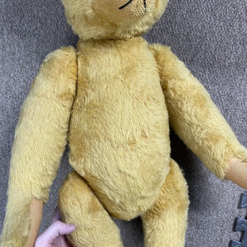 Oso mohair grande Kathleen Wallace 1988 Stier Bears 26" totalmente articulado - Imagen 4 de 20
